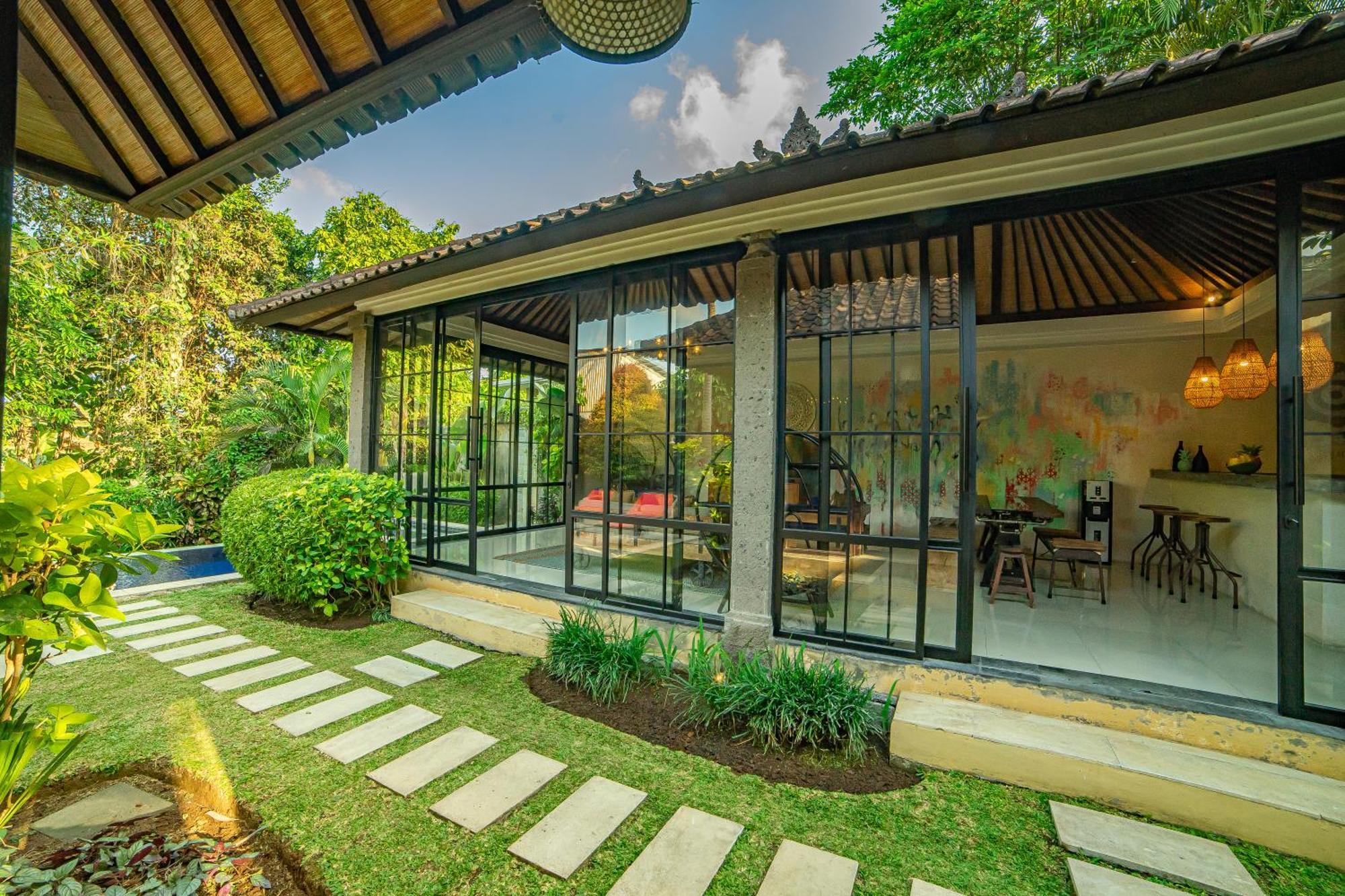 Villa Elysium Fields - Rustic Meets Industrial Chic Design Canggu Exterior foto