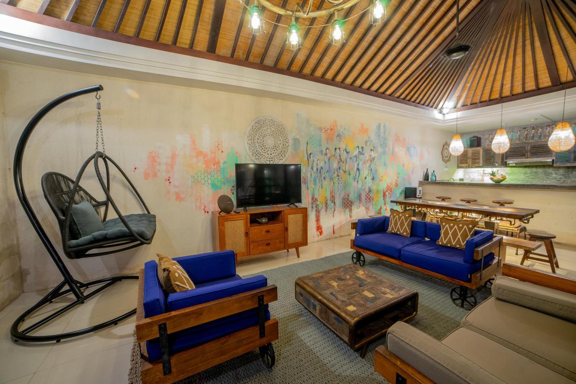 Villa Elysium Fields - Rustic Meets Industrial Chic Design Canggu Exterior foto